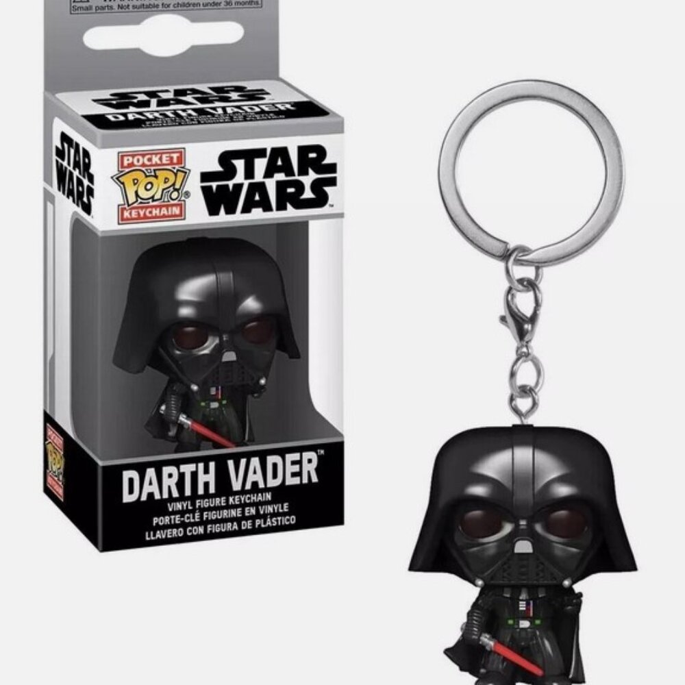 Star Wars Darth Vader Funko Pocket POP ! Vinyl Figure Collectible Keychain - Picture 4 of 4
